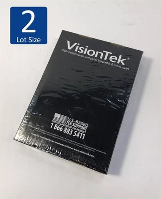 LOT OF 2 NEW VisionTek Radeon HD 6350 1GB DVI, mDP GPU Graphics Card