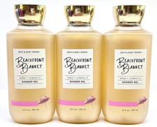3 Pack Bath Body Works BEACHFRONT BLANKET Shower Gel Wash 10 fl.oz 295 ml New