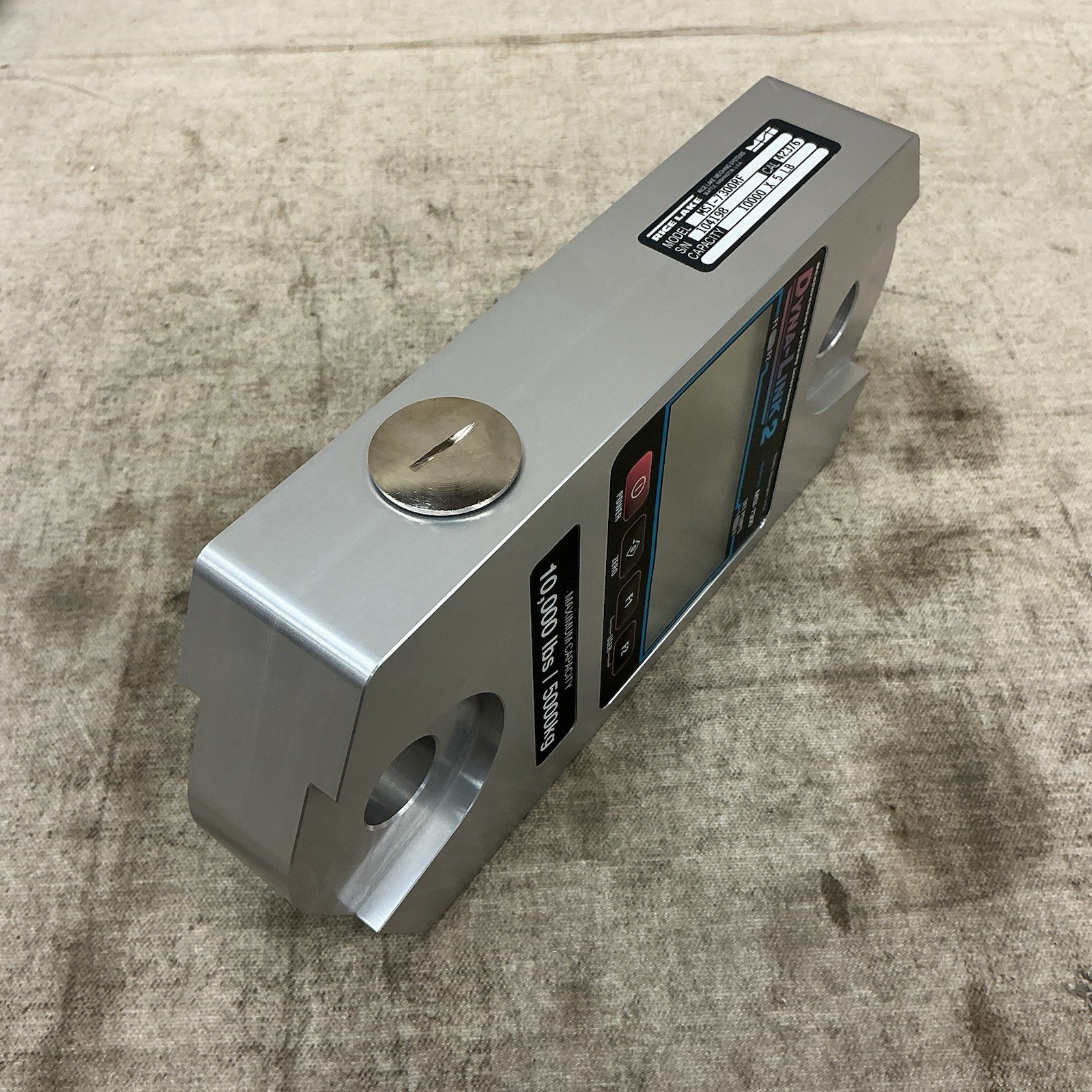 Dyna-Link MSI-7300-10000 Crane Dynamometer 10000lb Cap +/-0.1% Accuracy 5lb