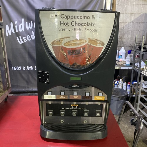 Pre-Owned Bunn Cappuccino & Hot Chocolate Dispenser Model IMIX 5S+ TESTED