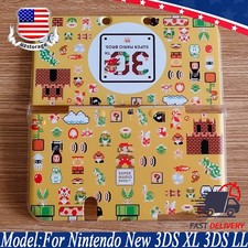 Mario Protective Case Cover Housing Shell For Nintendo New 3DS XL New 3DS LL