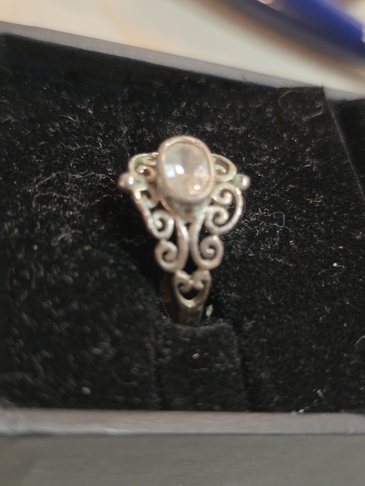 925 Sterling Silver Celtic  Ring Scroll Swirl Des… - image 2