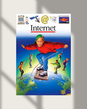 The Internet World Wide Web Scholastic 90s style Poster | 4x6 11x17 13x19