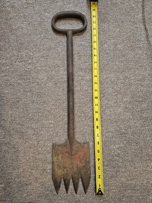 Antique Gifford Wood Co. 4-Point Ice Shaver - Ice Harvesting Tool 25'' Long