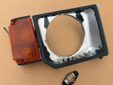 83-91 Mitsubishi Montero Gen 1 Rh Passenger Oe Headlight Bezel Trim Corner Light 83-91 Mitsubishi Montero Gen 1 Rh Passenger Oe Headlight Bezel Trim Corner Light