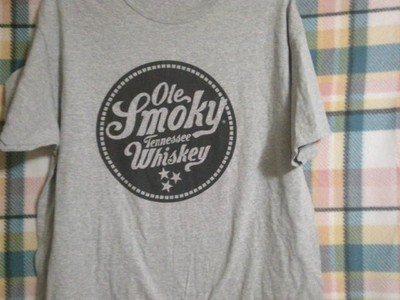 Pre-owned Mens Ole Smoky Tennessee Whiskey Tshirt-Gray-Size L