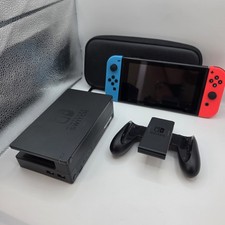 Nintendo Switch Games Console Neon Red Blue HAC-001 v1 Fully Tested Working