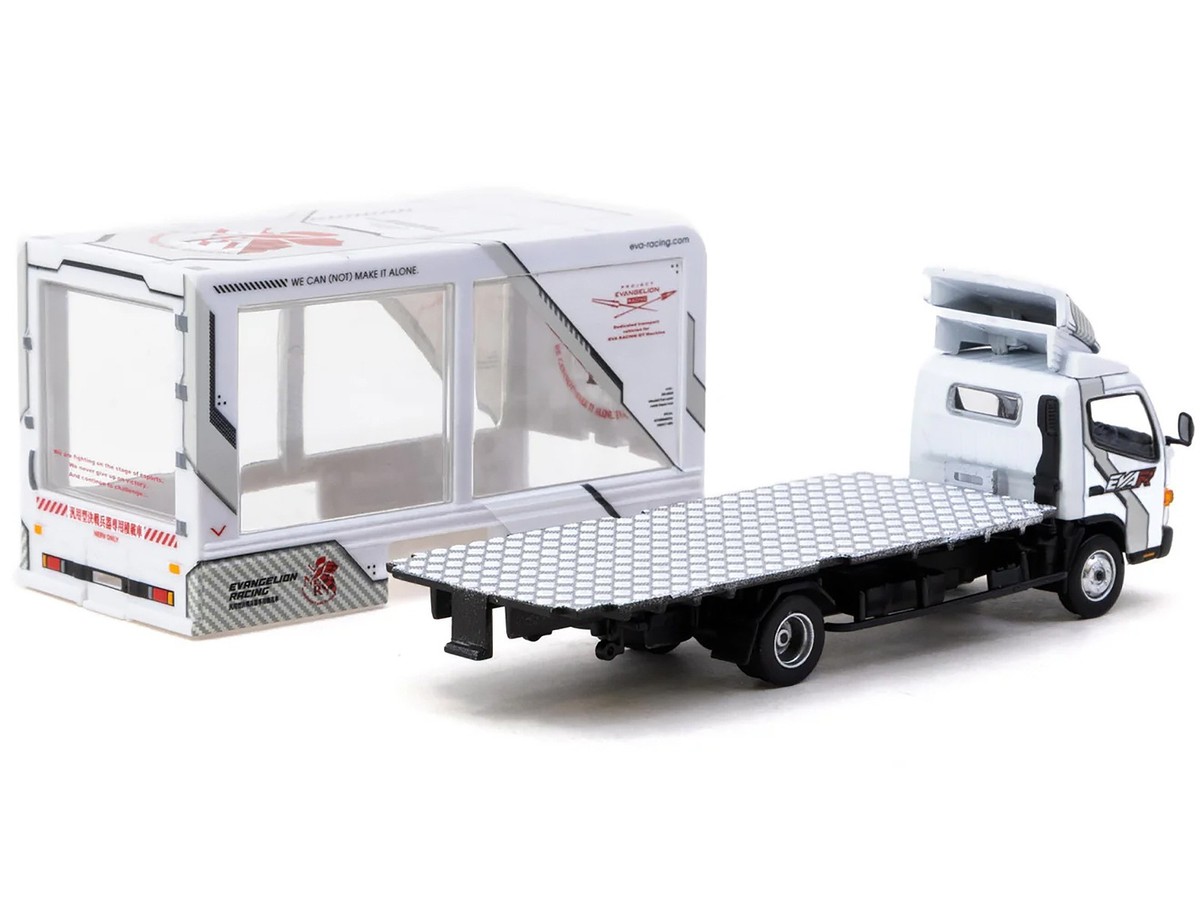 MITSUBISHI FUSO CANTER DISPLAY TRUCK RHD EVA 1/64 BY TARMAC WORKS