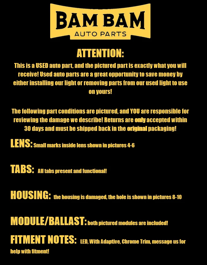 19-22 BMW 330i RH Passenger Side Headlamp Assembly OEM - Изображение 2 из 4