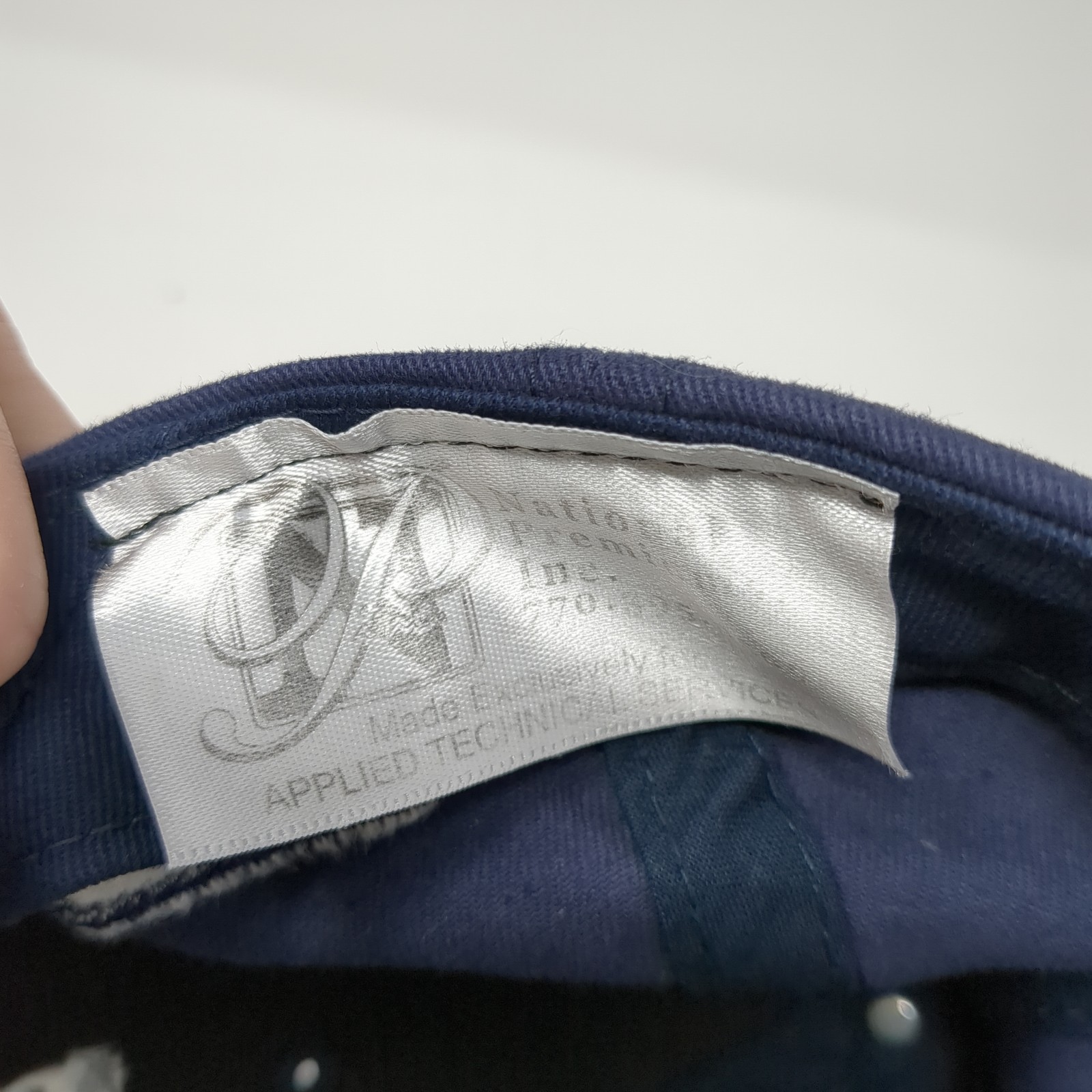 Applied Technical Services Strapback Hat Blue One… - image 9