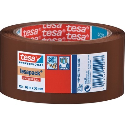 Packaging tape PP tesapack   4024 chamois L.66m W.50mm Rl. Tape
