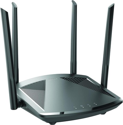 D-Link DIR-X1550 EXO WI-Fi 6 Router 2,4 & 5 GHz 1.500 Mbit/s 802.11a/b/g/n/ac/a