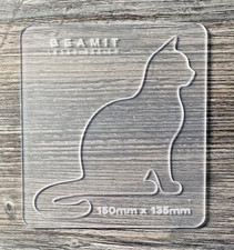 cat inlay router template woodworking acrylic live edge timber
