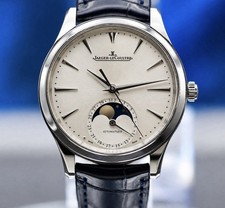 2018 Jaeger-LeCoultre Master Moon Q1258420 Double Box & Papers 34mm Beauty