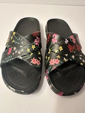 Cole Haan Findra EVA Pool Slides Sandals Floral Womens Size 6 Slip On Comfort