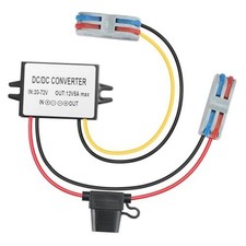 5A 60W DC-DC 20V-72V to 12V Step Down Converter with Fuse 17-72V to 12V5A2S