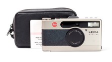 Leica Minilux Titanium Rangefinder 35mm Summarit 2.4/40mm Cased No.2109884 READ