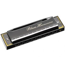10 Hole Key Blues Harmonica French Harp Mouth Organ Phosphor Bronze Reeds g