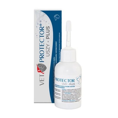 JM Sante Vet Protector Ears Plus Hunde- und Katzenohrenpflegeflüssigkeit - 50 ml