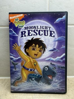 Go Diego Go! - Moonlight Rescue - DVD -  Very Good - Adam Alexi-Malle,Sasha Toro