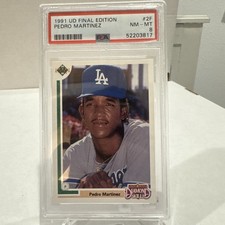 1991 Upper Deck Final Edition - Pedro Martinez #2F (RC)