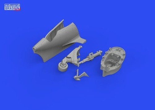 Eduard 648787 1/48 Brassin A6M3 Tailwheel Print for eduard
