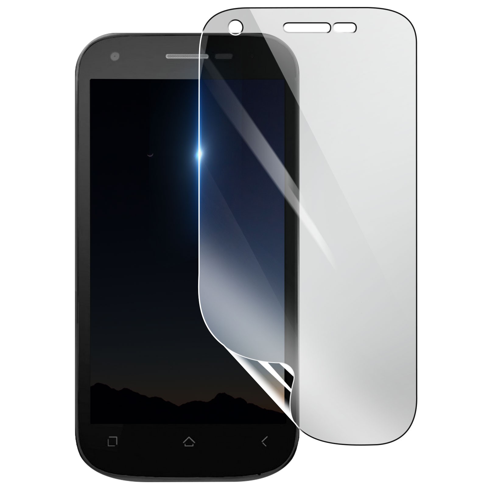 Film protection 3mk hydrogel premium transparent antichoc pour Wiko Cink Peax 2
