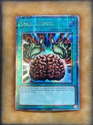 Yugioh Brain Control RA03-EN154 Quarter Century Rare 1st Ed NM