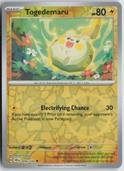 Togedemaru 54/142 Reverse Holo Stellar Crown