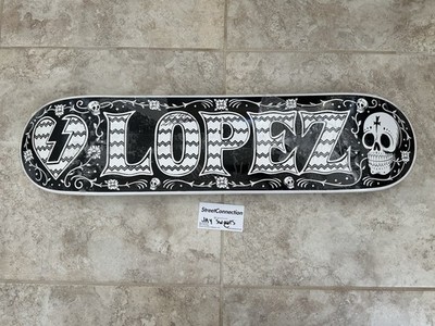 Mystery Skateboards Adrian Lopez Dia De Los Muertos Deck Black Box Distribution