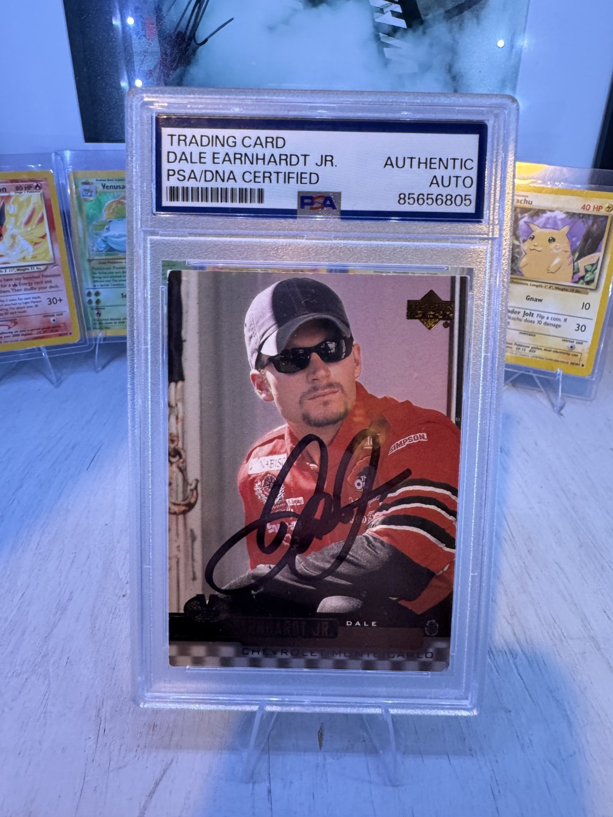 Dale Earnhardt Jr. Signed 2000 Upper Deck Victory Circle #37 RC (PSA/DNA Auth.)