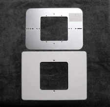 RETRO-5RH White Horizontal plastic cover plate Intercom IST IntraSonic