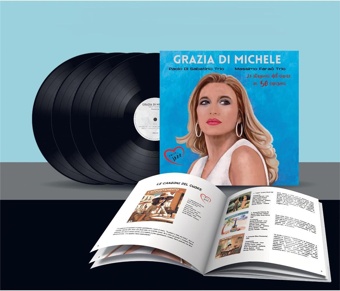 Grazia Di Michele - Le Stagioni Del Cuore (4Lp+Libro) - AA.VV. (Vinile)