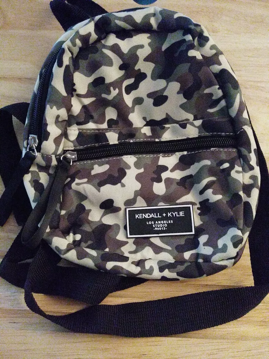 LIMITED KENDALL & KYLIE Jenner/Kardashian Mini BACKPACK Solid Camoflage