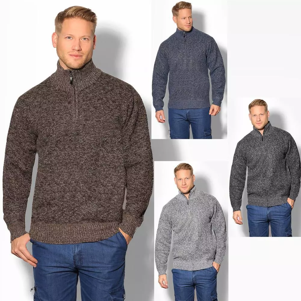 Grandad style deals jumpers