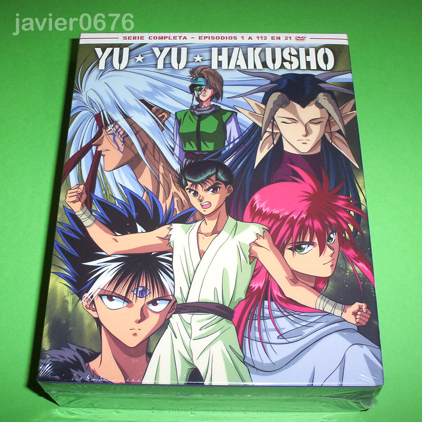 YU YU HAKUSHO SERIE COMPLETA EN DVD PACK NUEVO Y PRECINTADO