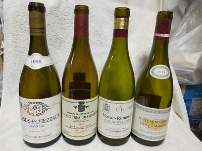 Grand Echezeaux etc High End Weingüter Bourgogne Wein (leer) Flaschen 4er Set