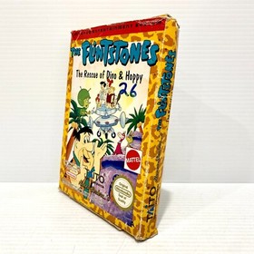 The Flintstones: The Rescue of Dino & Hoppy + Box - NES - Tested & Working
