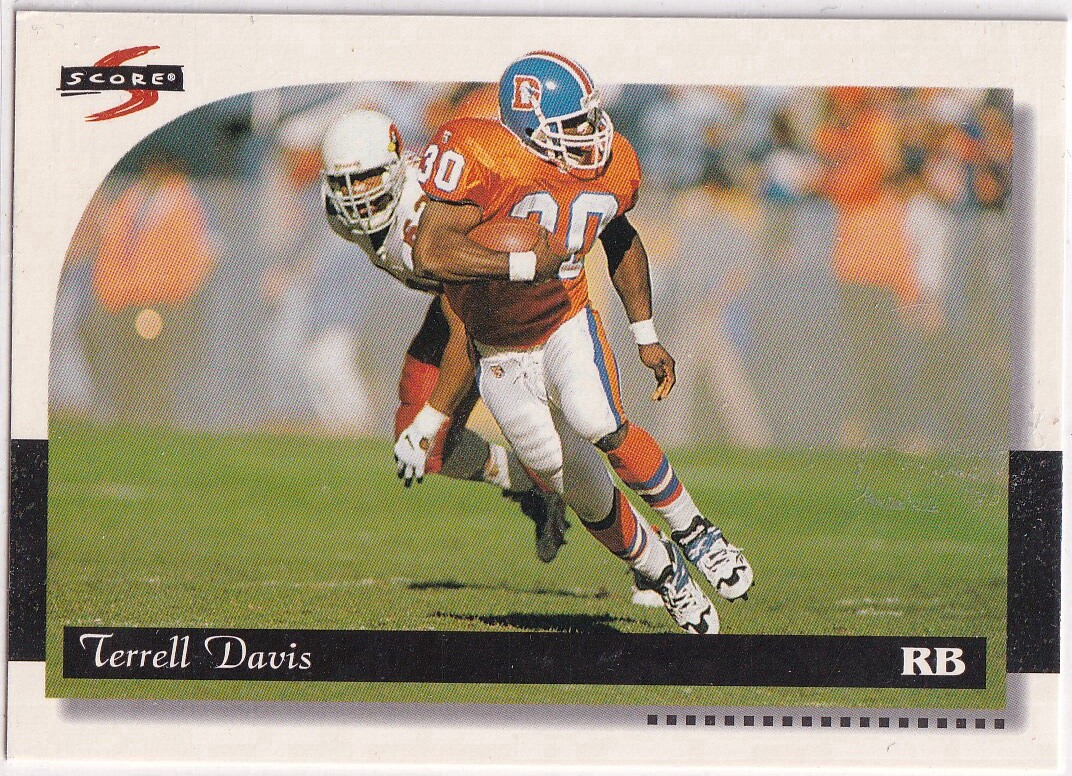 1996 Score #90 Terrell Davis