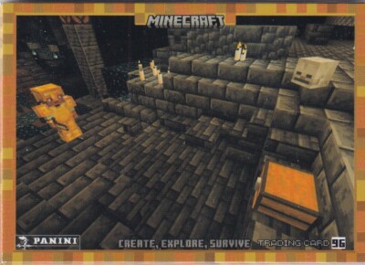 Panini Minecraft 3 Create, Explore, Survive Card Nr. 96