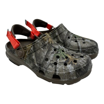 Crocs Unisex Classic All-Terrain Realtree Edge Clog 206504-267 Walnut Men's 11