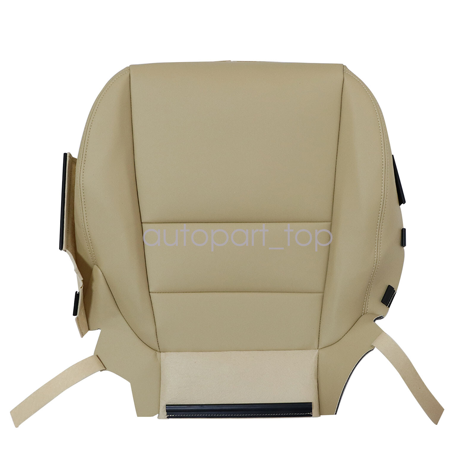 Fits 2007-2012 Acura MDX Driver Side Bottom Replacement Leather Seat Cover Tan