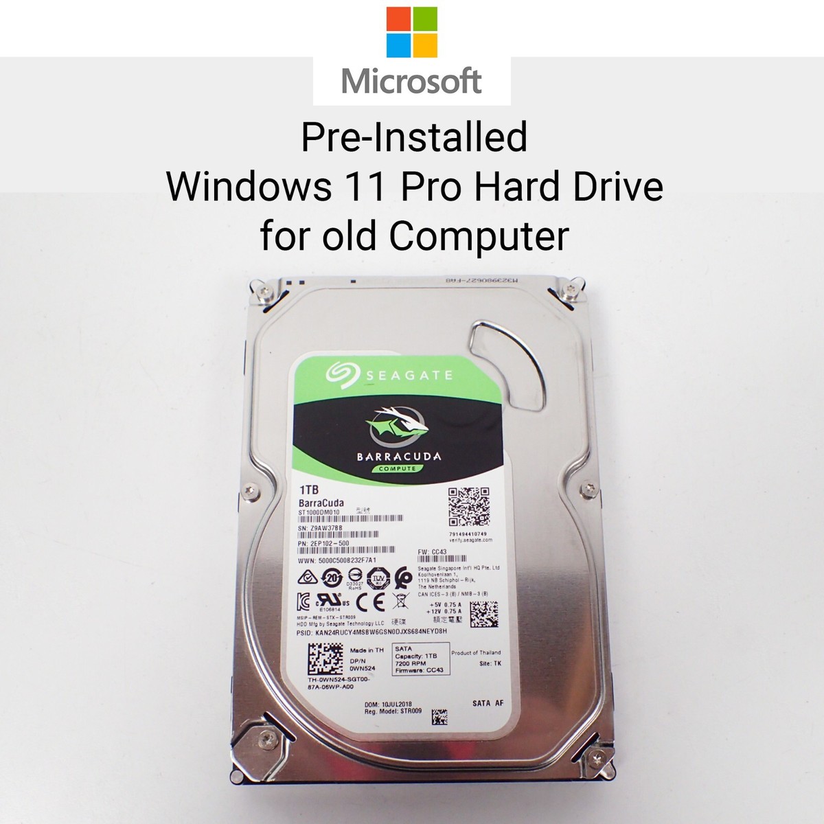 1TB-2TB Hard Drive HDD 3.5