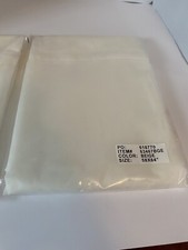 Sheer Curtains Window Drapes Set 58x84 Long Rod Pocket Beige 2 Panels.