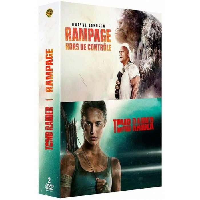 Rampage- Fuori Di Controllo + Tomb Raider Cofanetto DVD Nuova