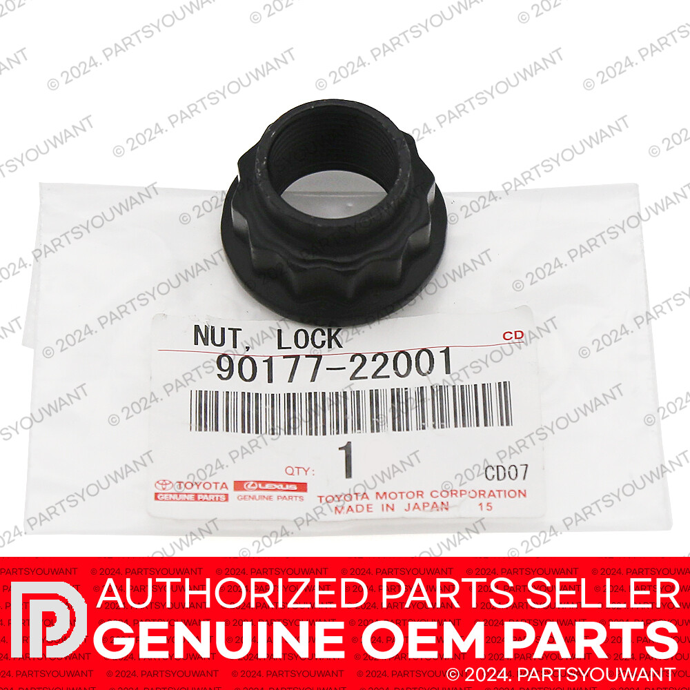 GENUINE Toyota Lexus Scion OEM Front Axle Shaft Nut 90177-22001