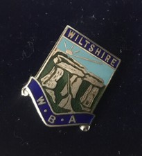 Miller Enamel Bowls Bowl’s Bowling Club Association Pin Badge Wiltshire W.B.A