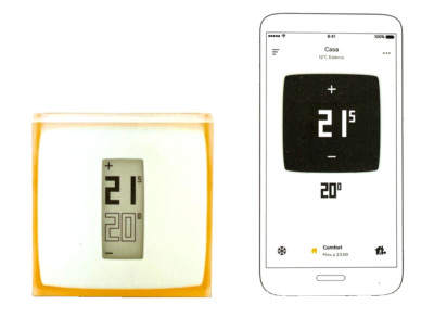 Netatmo Smart Wifi Thermostat für Einzelkessel (Italian version) Home App