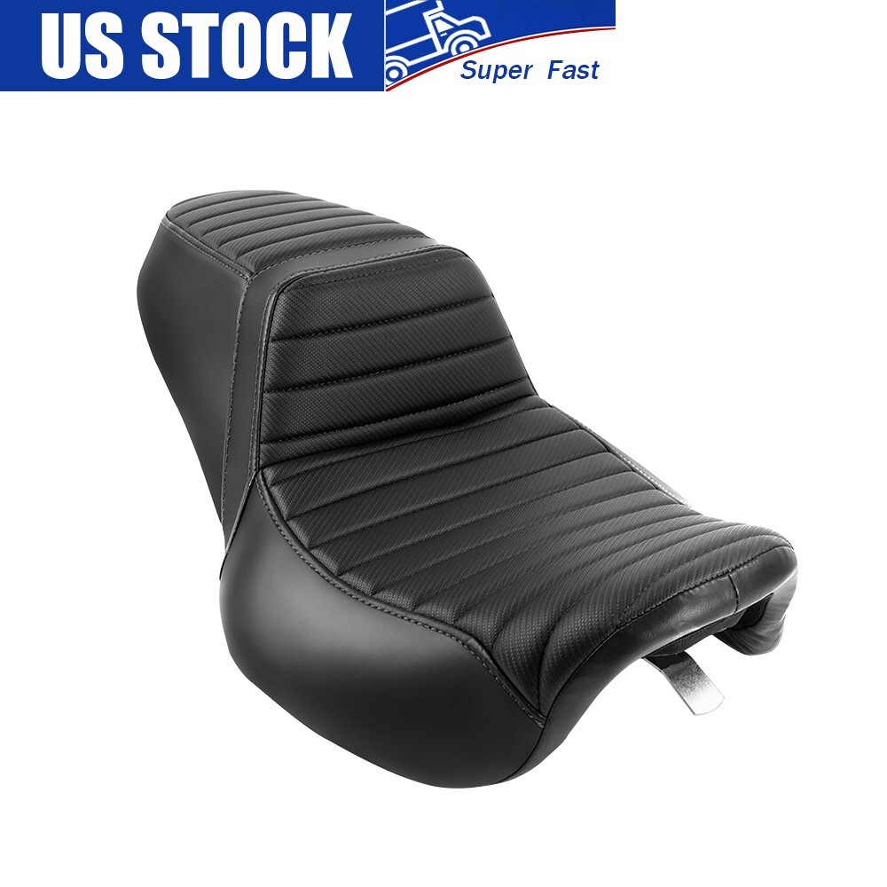 1 Piece Step up Seat Front Rear For Harley Road King Classic EFI FLHRCI 1998-06