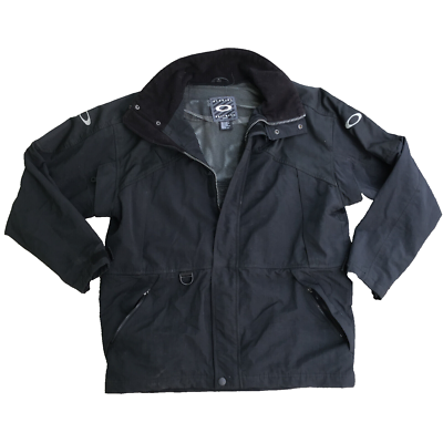 Vintage Oakley Software Black Ski Snow Jacket Size Large Men Vintage Oakley Software Black Ski Snow Jacket Size Large Men